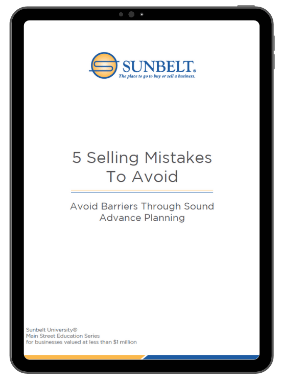 5 Selling Mistakes to Avoid